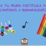 Plantilla para creación de partituras para Boomwhackers o  Campanas por @YPrimaria