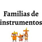 Familias de instrumentos [ficha en pdf] por @YPrimaria